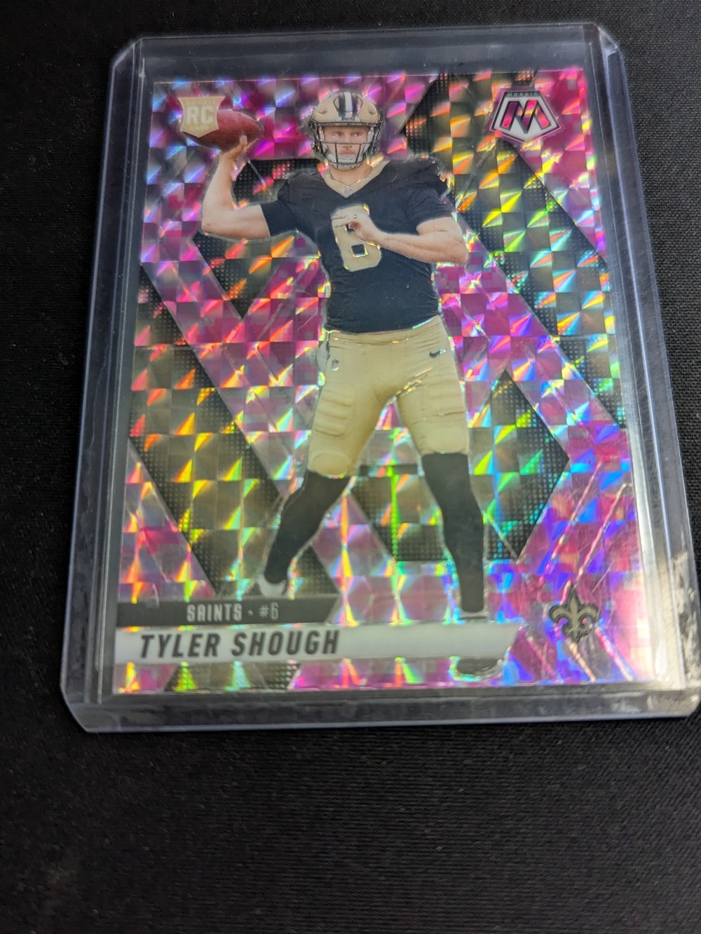 2025 Panini Mosaic Pink Tyler Shough #312
